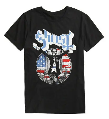 Ghost B.C. Papa Elected Emeritus T-Shirt New Metal Band 100% Authentict Shirts Fashion 2019 Summer Men Cotton |