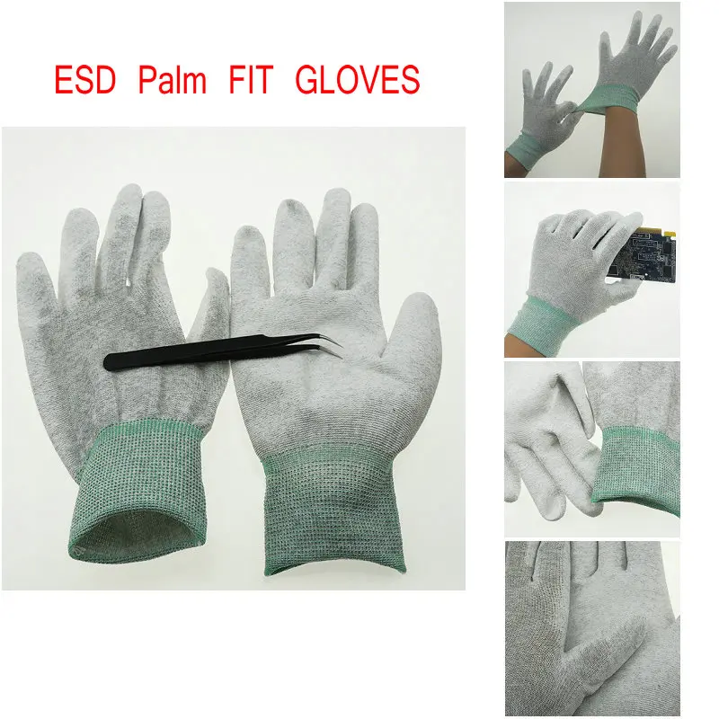 ESD palm fit gloves