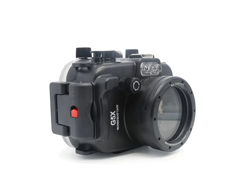 40 м/130ft подводный Водонепроницаемый Камера Корпус чехол для Canon g5x+ 67 мм круглый Нитки Дайвинг фильтр