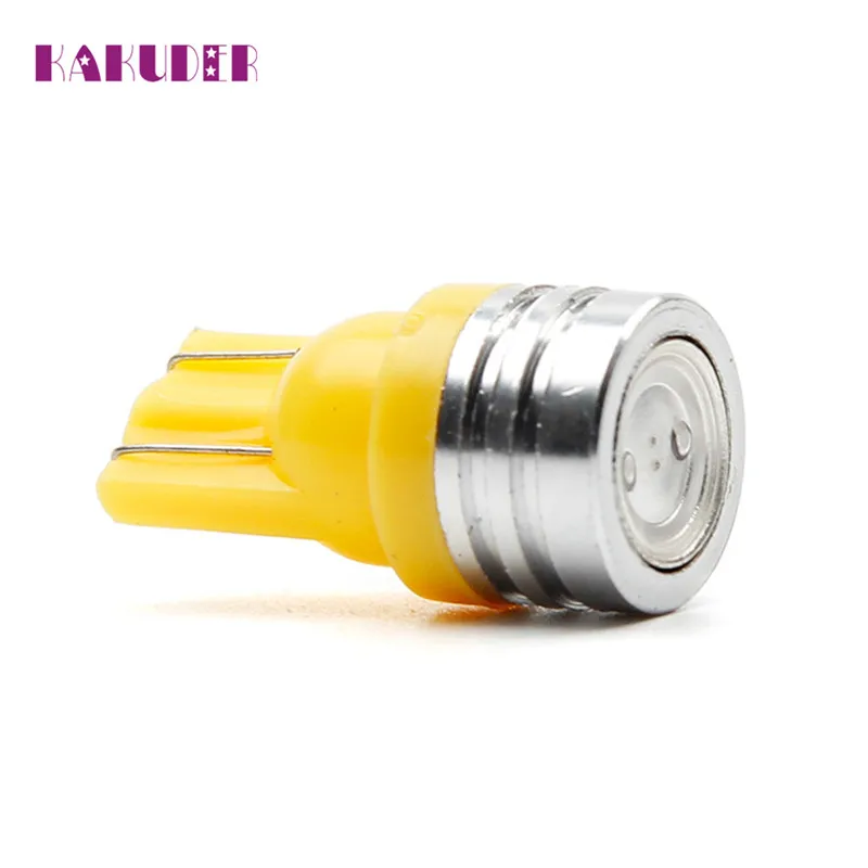 

LED Car Tail Wedge Light Lamp Bulb 12V Xenon White 1W T10 168 194 W5W SMD del coche Luz do carro quality fashion new 17may11