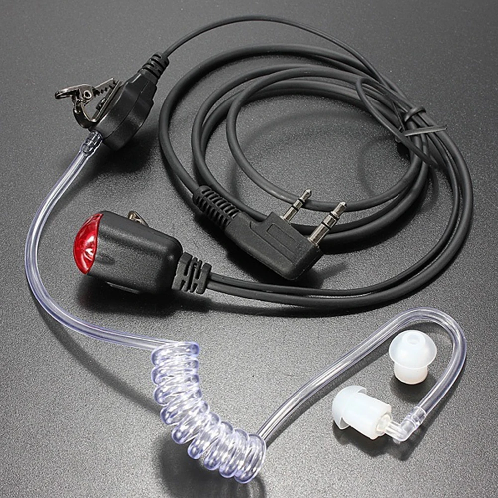 

High Quality FBI Style Cool Headset Earphone Earpiece Talkabout Radio Walkie Talkie 2 Pin Auriculares Headset ~