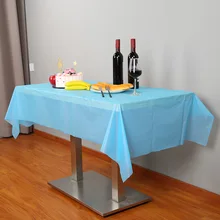 30 м пластиковая одноразовая скатерть удобные вечерние банкетные Свадебные ресторанные полиэтиленовая скатерть TN88