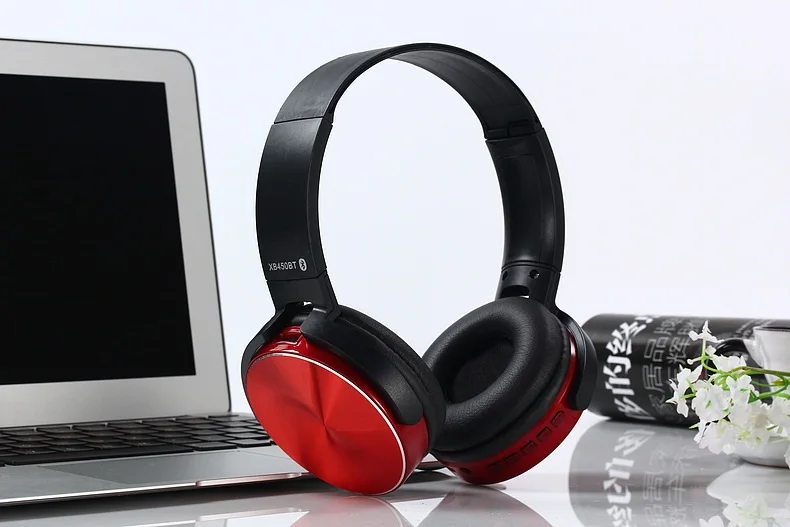 Для Sony MDR XB450BT беспроводные Bluetooth наушники тяжелые басы складывающиеся стерео