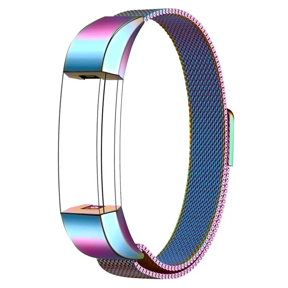 Fitbit alta hr и браслеты «alta» Металл Joyozy Миланского нержавеющая сталь Замена интимные аксессуары Металлический Ремешок Для Fitbit alta браслет - Цвет ремешка: Style8