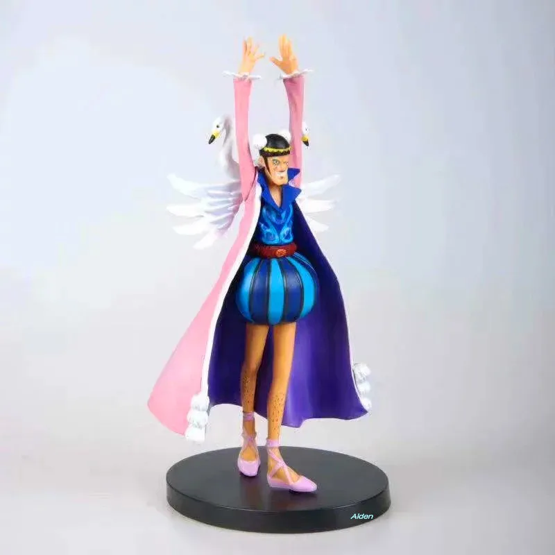 7 One Piece Baroque Works Mr 2 Shemale Bon Clay Bentham Pvc Action Figure Collectible Model Toy Box 17 Cm B97 Aliexpress
