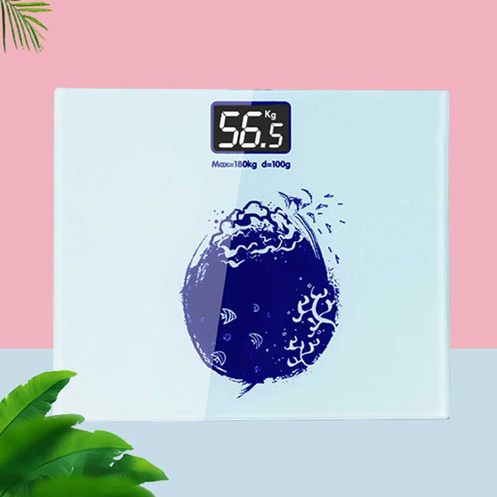 Buy 180kg 100g Smart Bathroom Personal Floor Body Digital Scales