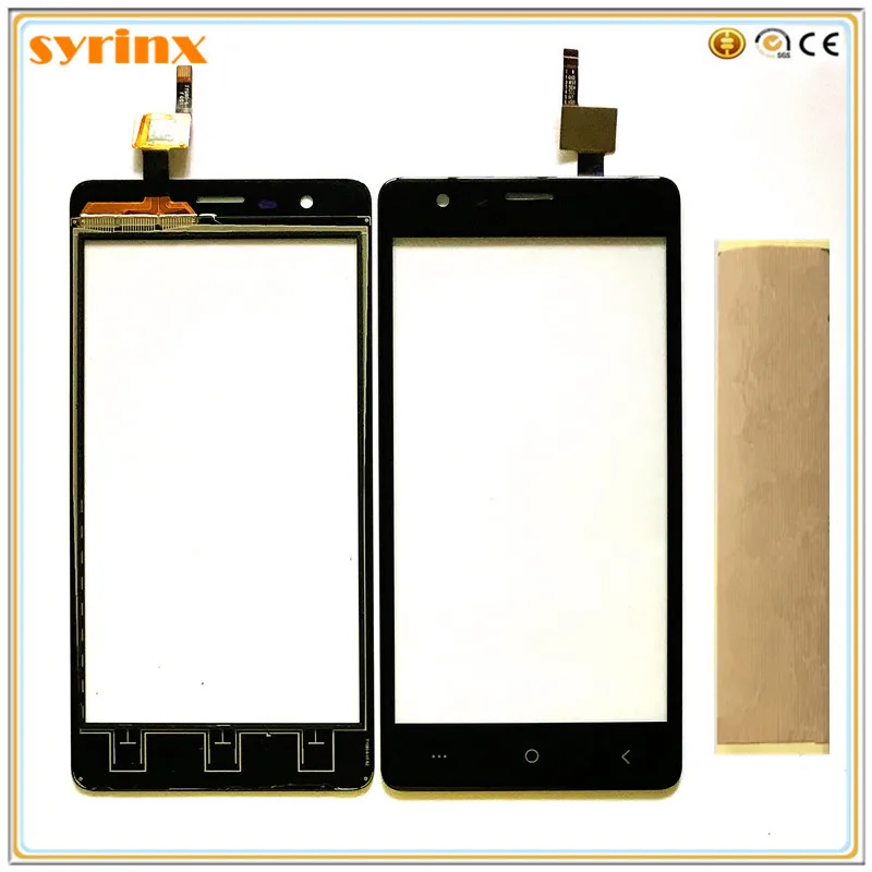 

Syrinx Free Sticker Mobile Phone For BQ BQS 5001L BQ-5001L BQ 5001L Touch Screen Panel Digitizer Sensor Front Glass Touchscreen
