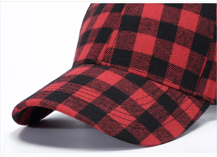 Ретро клетчатая хлопковая бейсбольная кепка для мужчин Snapback шляпа Женская британская Форменная фуражка Gorras Painters Повседневная Регулируемая Кепка s