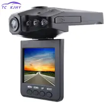2,5 дюймов ЖК-экран 6 Ir светодио дный ночного видения Hd Dash Cam Автомобильный Dvr 270 градусов вращающаяся камера рекордер заднего вида зеркальная камера