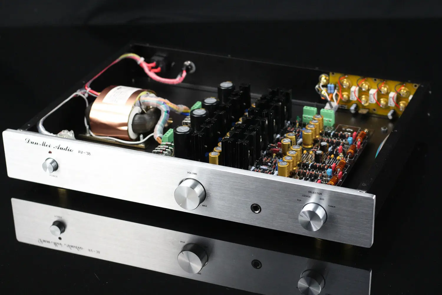 ZEROZONE Finished Hi end Class A Headphone amplifier /preamp base on Krell KSA-5 L8-21
