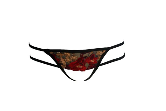 Women Transparent Sleepwear Erotic Lingerie Sets Hot Sexy Costumes Open Bra Crotchless Thongs Floral Embroidery Underwear