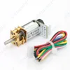 12GA DC 3V 6V 12V Small Electric Metal Gear Motor Hall Encoder A B phase N20 RC smart car Robot model DIY engine Toys Door lock ► Photo 2/6