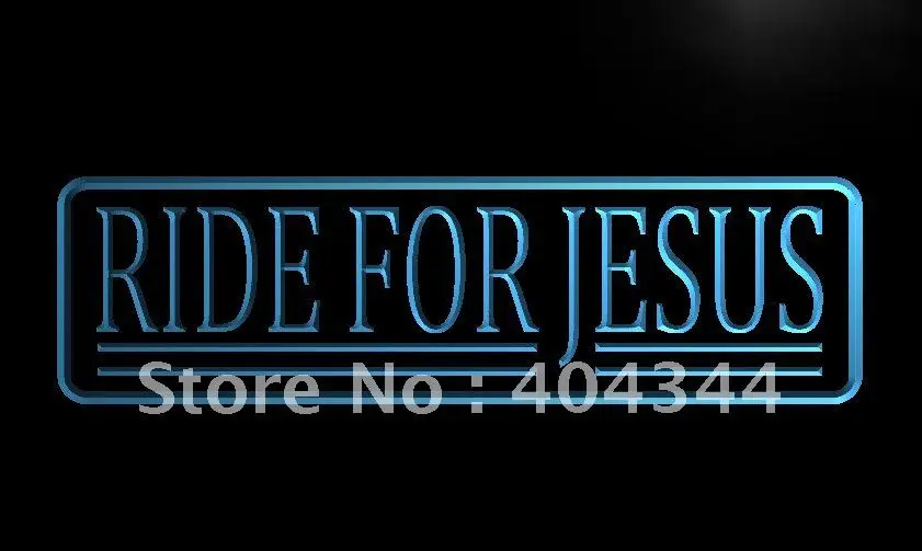 

LB501- Ride for Jesus Display LED Neon Light Sign
