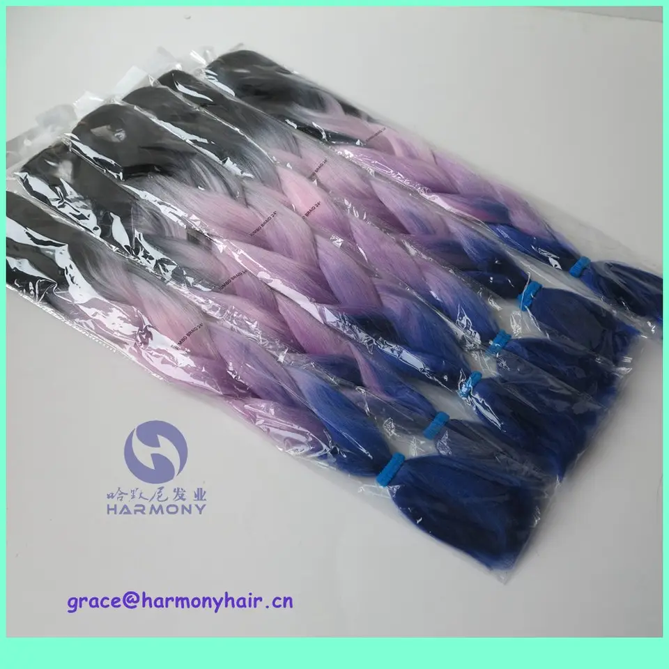 Freies Verschiffen 10 Packs 24 100g Verruckte Fantasie Lila Lavendel Ombre Flechten Haarverlangerung Schwarz Rosa Lila D Blau Farbe Shipping Ethanol Shipping Artworkshipping Miami Aliexpress