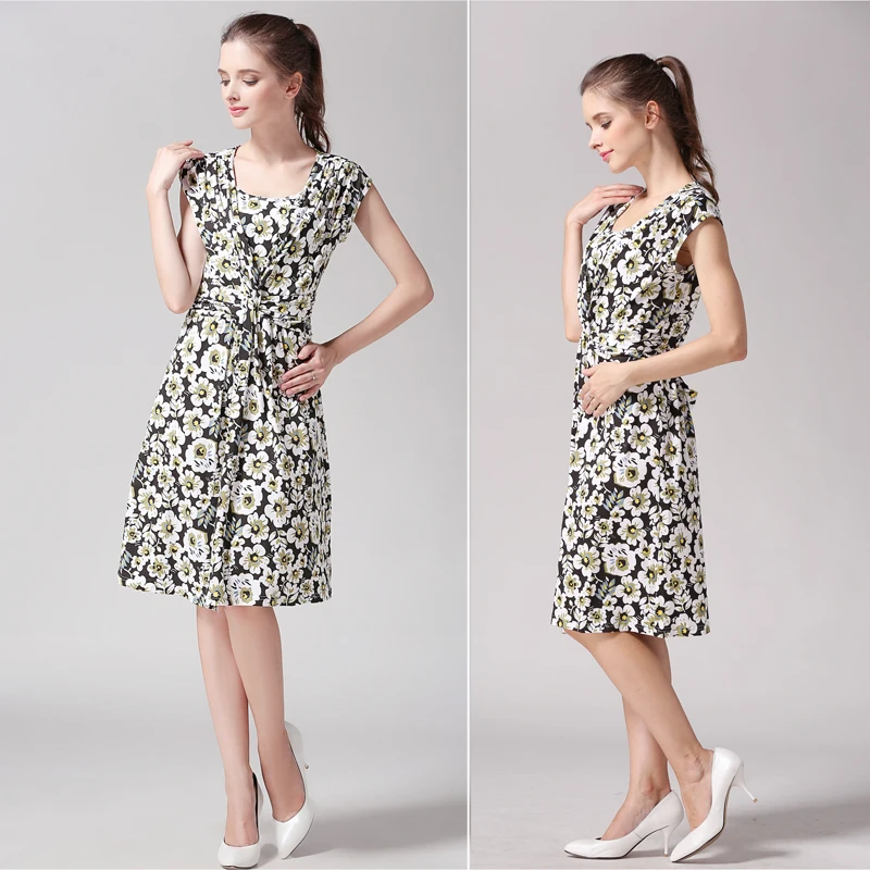 Summer Maternity Clothes Beach Dresses 5