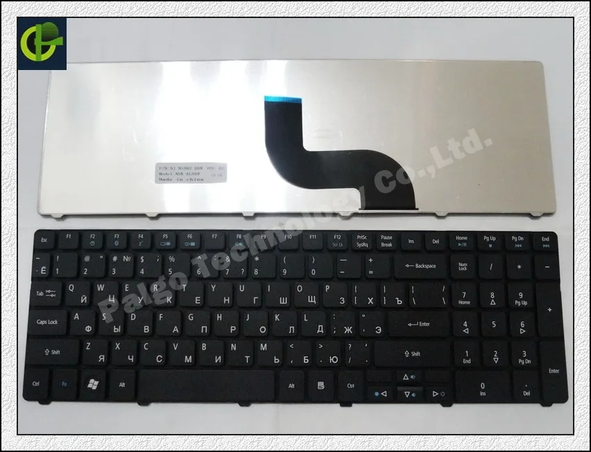 Русская клавиатура для Bell Easynote Packard Bell Easynote TK36 TM93 TM85 TM86 TM87 TM89 RU