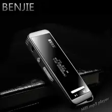 Mini portable BENJIE N9000 real 8GB lossless HiFi sport font b MP3 b font Music font
