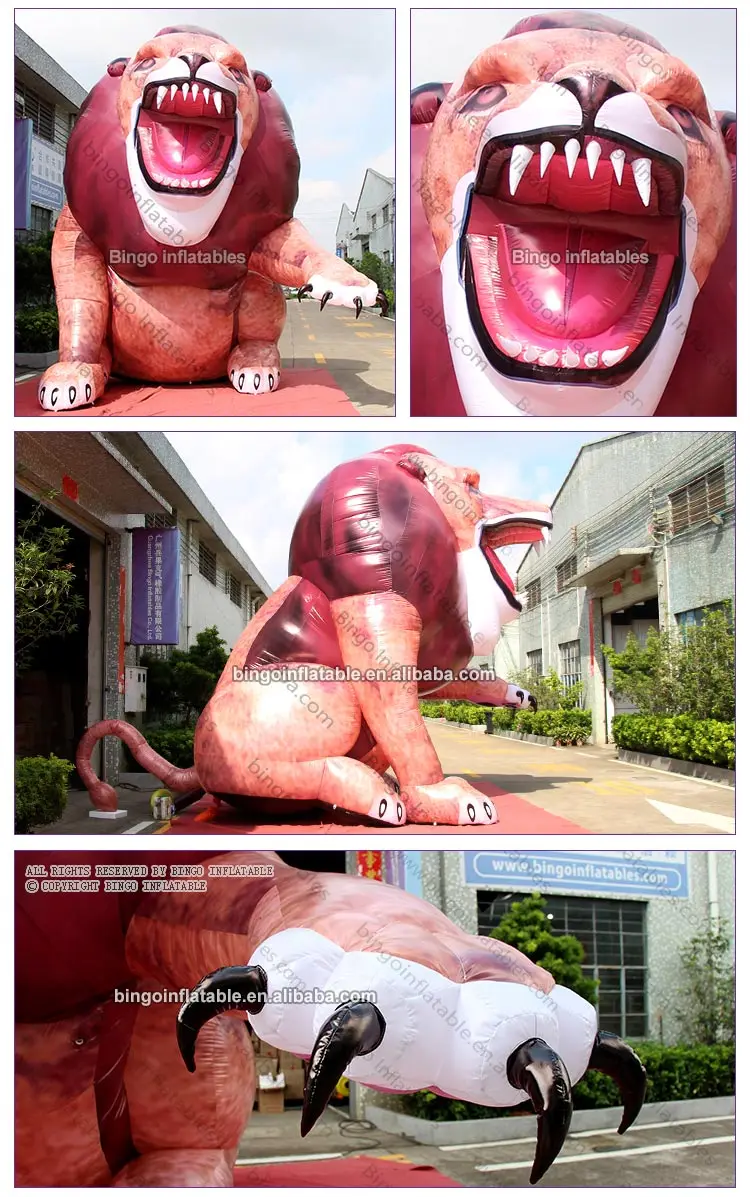 BG-C0191-Inflatable lion_2
