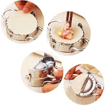 2 шт пельменей из нержавеющей стали, форма для приготовления теста, резак для теста, клецки, обертка, пресс для резки, круглые кольца, форма, Прямая поставка