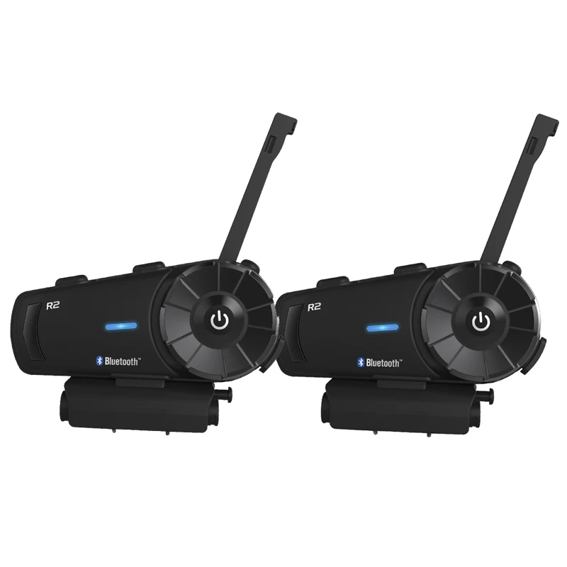 

2 Sets Airide R2 1000m 4 Riders Motorcycle Bluetooth Group Intercom Headset FM MP3 Handsfree BT Interphone For Motorcycle Helmet