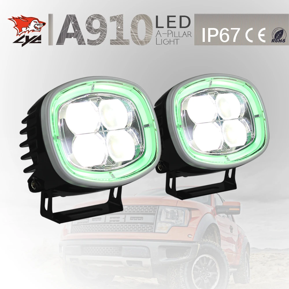LYC One Set Definition of Daytime Running Lights 4x4 Driving Spotlights