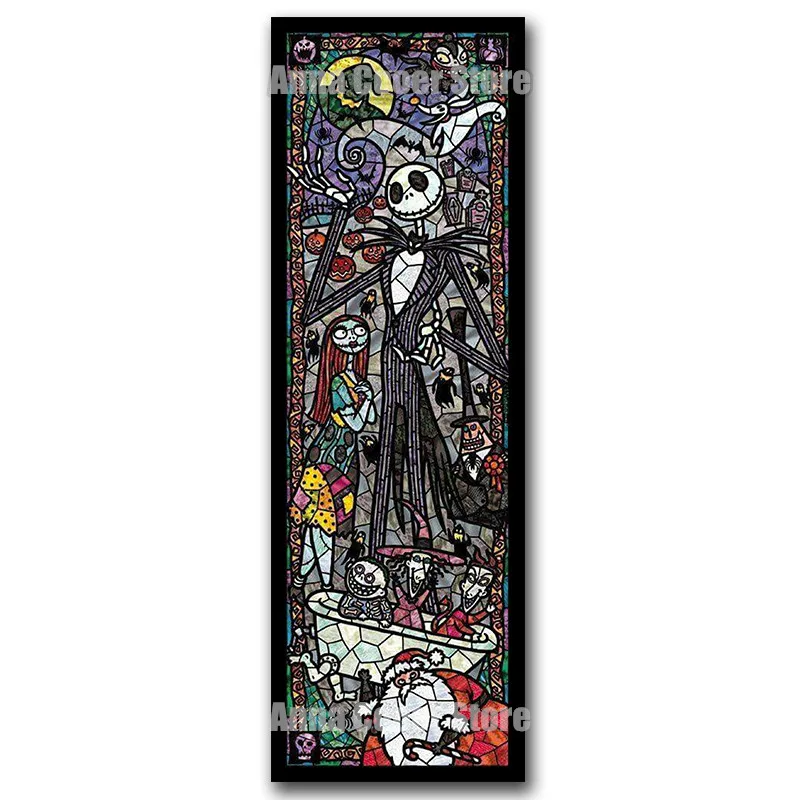 

Full Square / Round Dirll 5D DIY Diamond Embroidery Diamond Painting Cross Stitch Jack Skellington 3D Diamond Mosaic Hallow gift