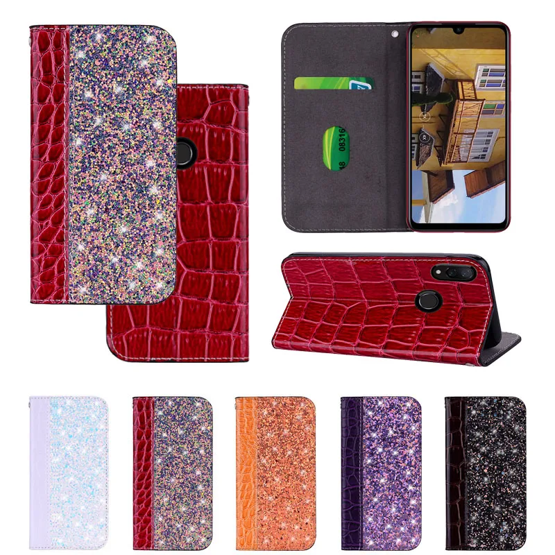 

Xiaomi Redmi Note 7 Pro Case Redmi Note7 Global Case Glitter Flip Leather Wallet Phone Cover for Xiomi Redmi Note 7 7Pro Coque