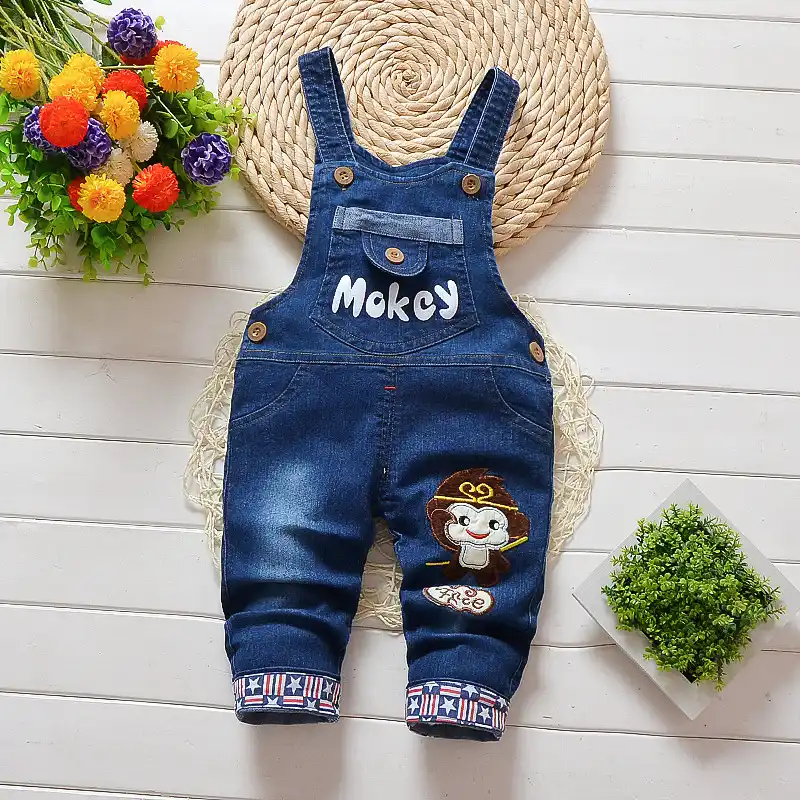 baby boy denim jumpsuit