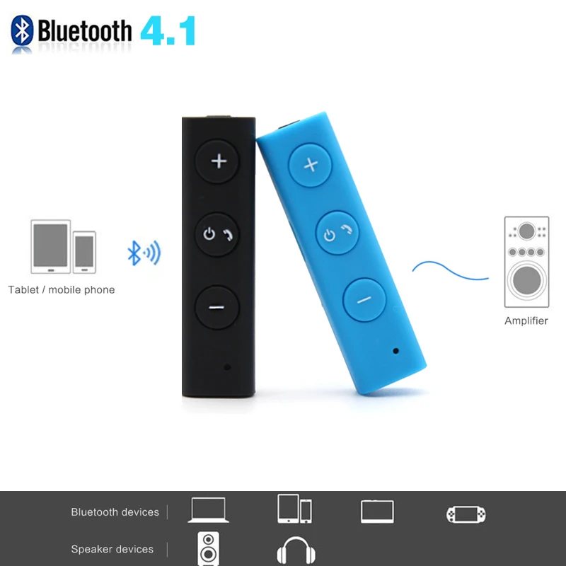 Беспроводной Bluetooth Автомобильный музыкальный 3 5 мм потоковый A2DP беспроводной
