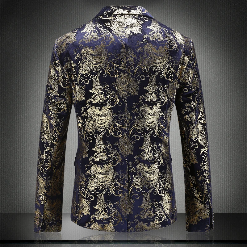 Bleu Homme Lan Manteaux Jin Qualité Élégant S Costume 2019 Et Or Jin Rouge Taille lan Jin Blazer tu Blazers 5xl Hao Jin Di Hommes Pour hong Supérieure Veste Asie Noble mwn0NO8yv