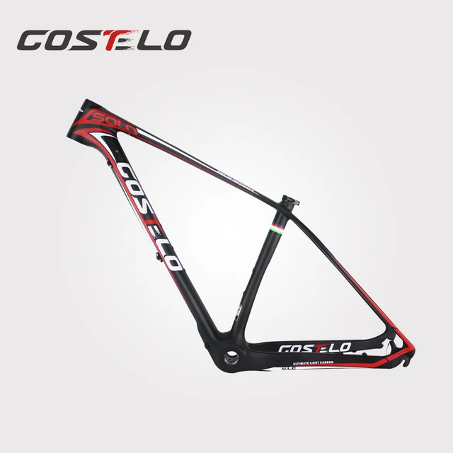 Best price at $351 Cheap 2015 High quality Costelo Full Carbon Fiber Mountain Bike Frame 27.5,650b 29er MTB Frame,15/17inch,BB30