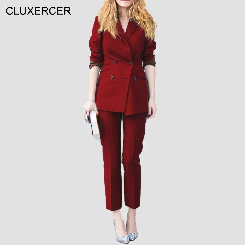 Popular Red Pants Suits for Women-Buy Cheap Red Pants