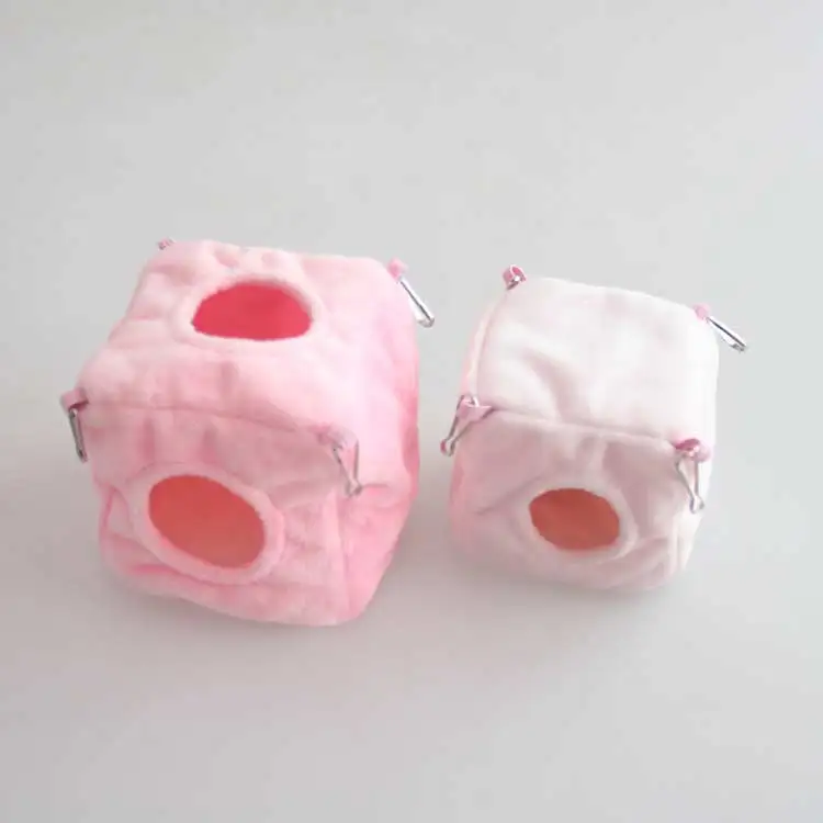 

Hamster bed small pet soft candy color house