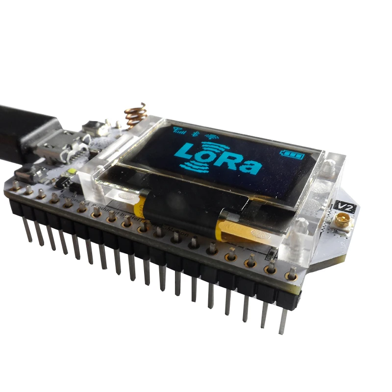 ESP32 Lora SX1278 0.96 дюймов синий OLED Дисплей Bluetooth WI-FI Lora комплект 32 модуль IOT развитию для Arduino w /Телевизионные антенны