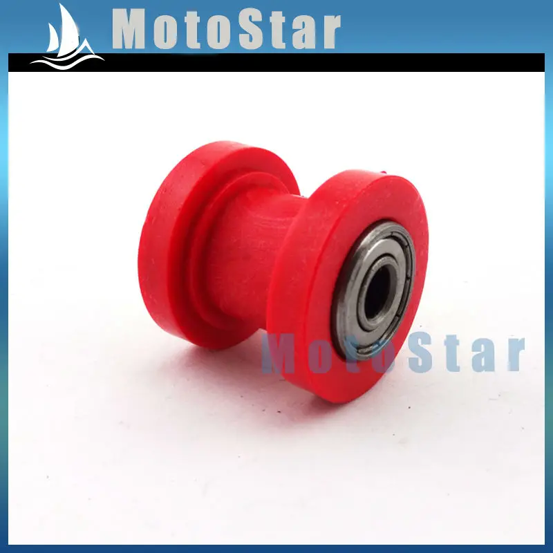 8 мм красный цепной ролик натяжной ролик для 50-250cc китайский питбайк мотоцикл, мотоцикл