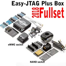 Полный комплект легкий Jtag плюс коробка легко-Jtag плюс+ EMMC разъем+ NAND Разъем для Iphone/htc/huawei/LG/Motorola/samsung/SONY/zte