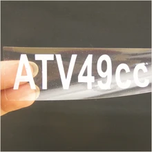 Индивидуальная клейкая этикетка для упаковки крафт-бумаги, клейкая акриловая наклейка из ПВХ