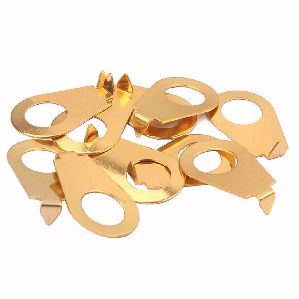 10PCS Mental Guitar Knobs Pointer Plate Knob Position Indicator for Guitar Bass Accessories