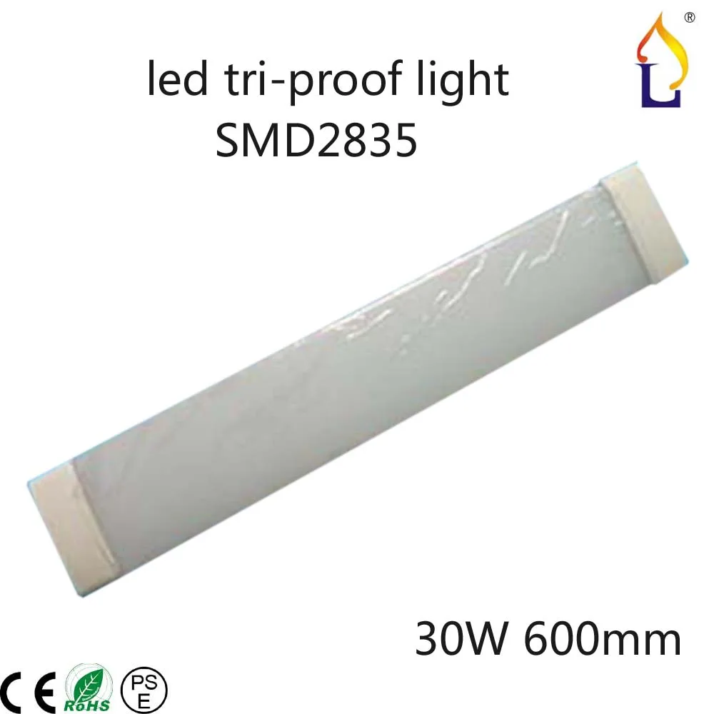 

Fedex Free shipping High brightness SMD2835 168ed/pc emergency led tri-proof light 30W 600MM Tri anti-light,AC85-265V 6PCS/LOT