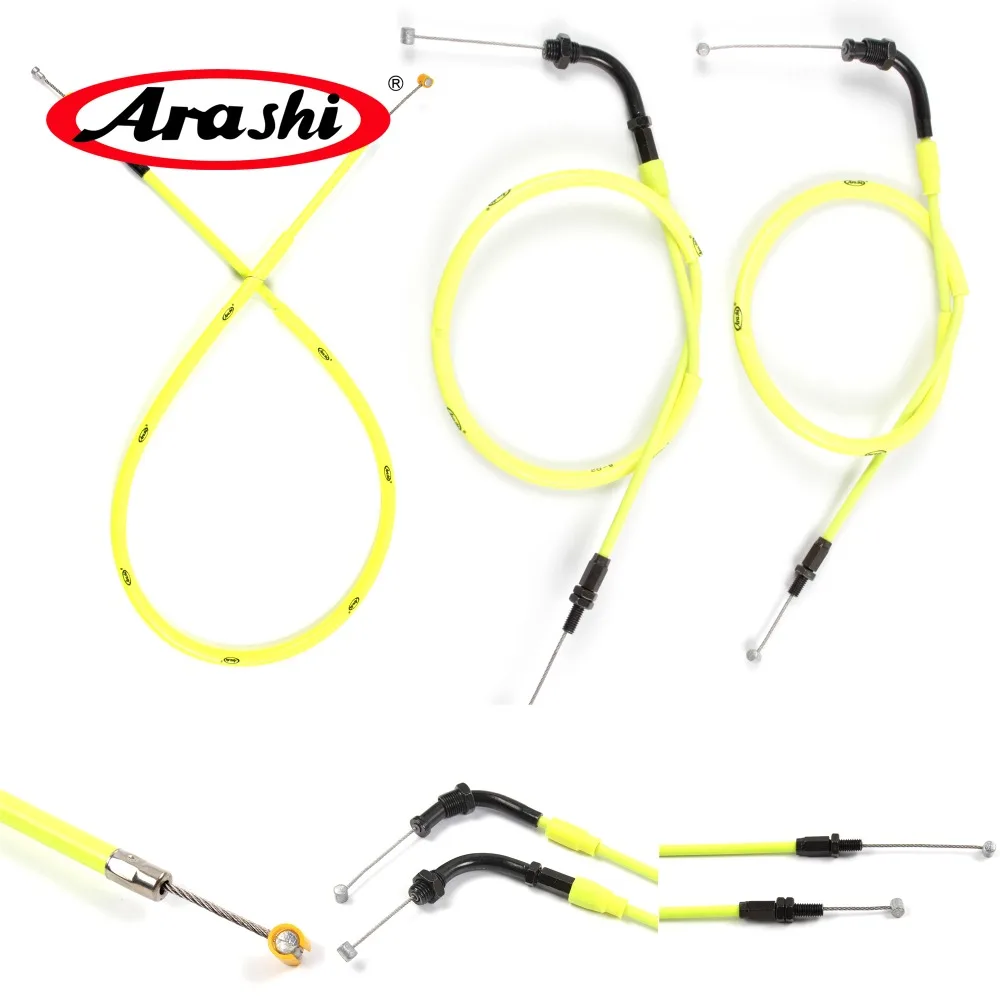 

Arashi Motorcycle Throttle Line Clutch Cable Steel Wire Set For HONDA CBR600RR CBR-600RR CBR 600 RR 2007-2012
