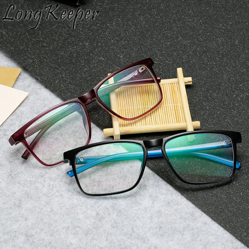 Long Keeper Eyeglasses Frame Women Men Eye Glasses Plastic Frame