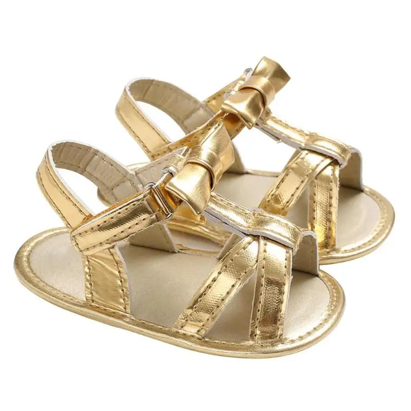 

Newborn Baby Infant Sandals Summer Baby Prewalker Girls Sandals Newborn Toddler Casual Soft PU Fashion Anti-Skid Shoes
