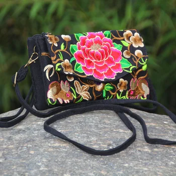 

Fashion Bohemian Embroidery Small handbags!Nice Floral Embroidered National Women Shoulder&Crossbody bags Cute Vintage Carrier