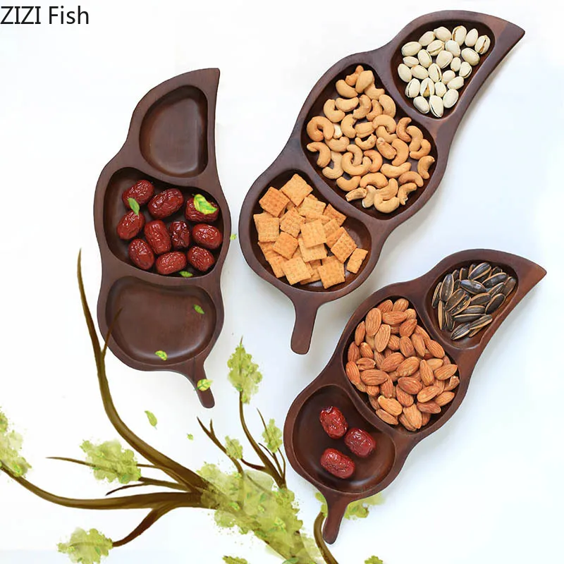 

Wooden Snack Platter Kitchen Storage Tray Peach Wood Wooden Circle Shape Dessert Western Food Baking Snacks