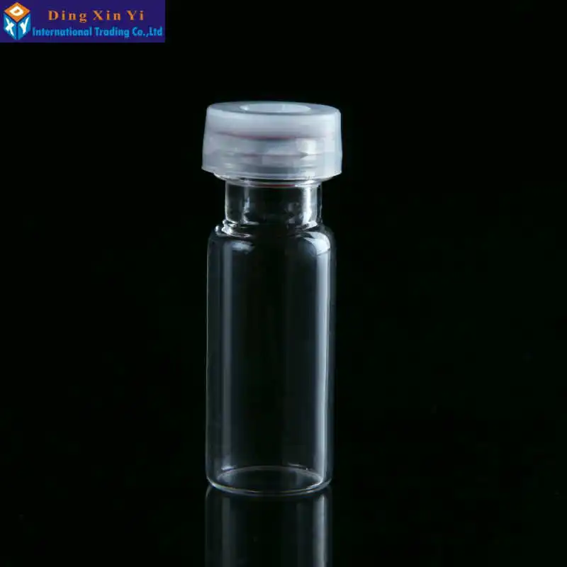 100/lot 1.5/2ml HPLC Transparent Bayonet chromatographic bottle No Graduated autosampler headspace vials Suitable for Agilent | Канцтовары