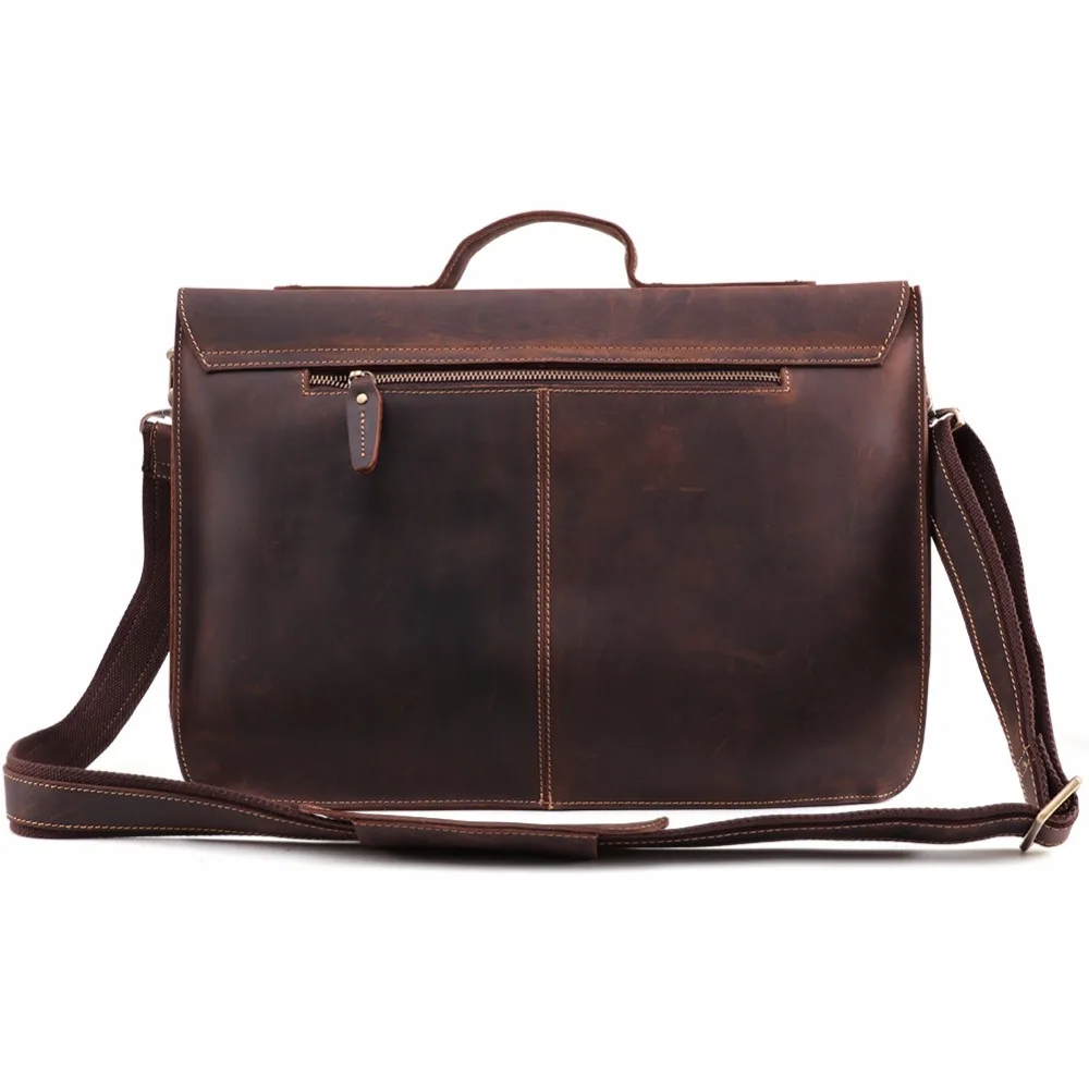 JOYIR Crazy Horse мужской портфель из натуральной кожи, сумка-мессенджер для ноутбука, деловые сумки, сумка через плечо, сумка-мессенджер, 6359