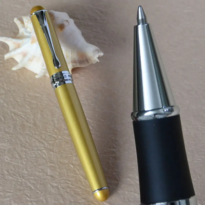 JINHAO X750 Ручка-роллер матовый цвет: черный, синий, белый, пурпурный, золотого, серебряного цвета розово 15 видов цветов на выбор JINHAO 750, деловая, для офиса - Цвет: pen as this picture