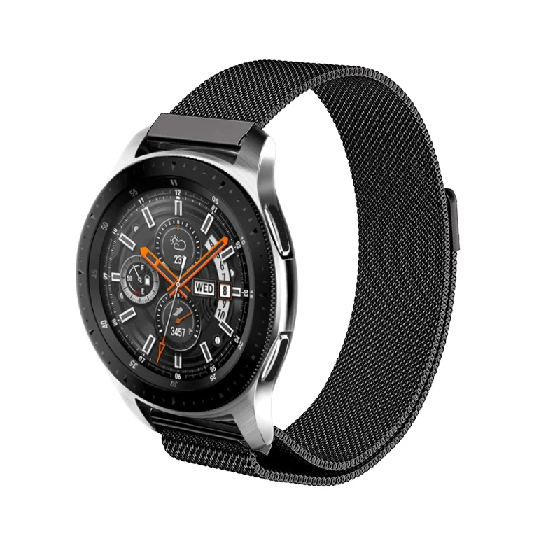 20 мм Milanese Loop браслет для samsung Galaxy Watch (42) сменный ремешок регулируемый размер магнитная пряжка Galaxy Watch