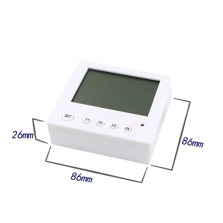 

Hygrometer industrial high precision liquid crystal display temperature and humidity sensor 86 box 485 output