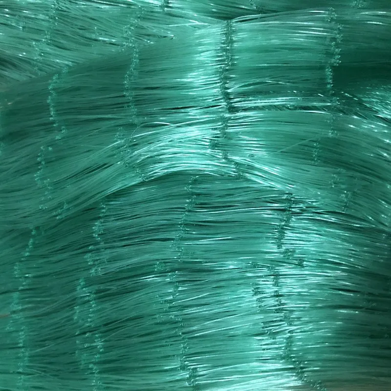 0.2mm-0.28mm line Semi-finished mesh viscous fishing net single fishing network fish net visnet rede epuisette pour la peche